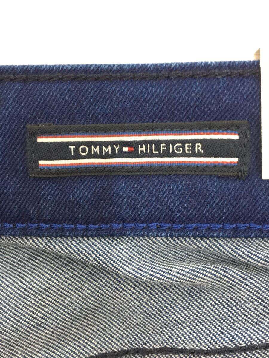 TOMMY HILFIGER◆ストレートパンツ/26/コットン/NVY/無地/1M87647598/タグ付き_画像4