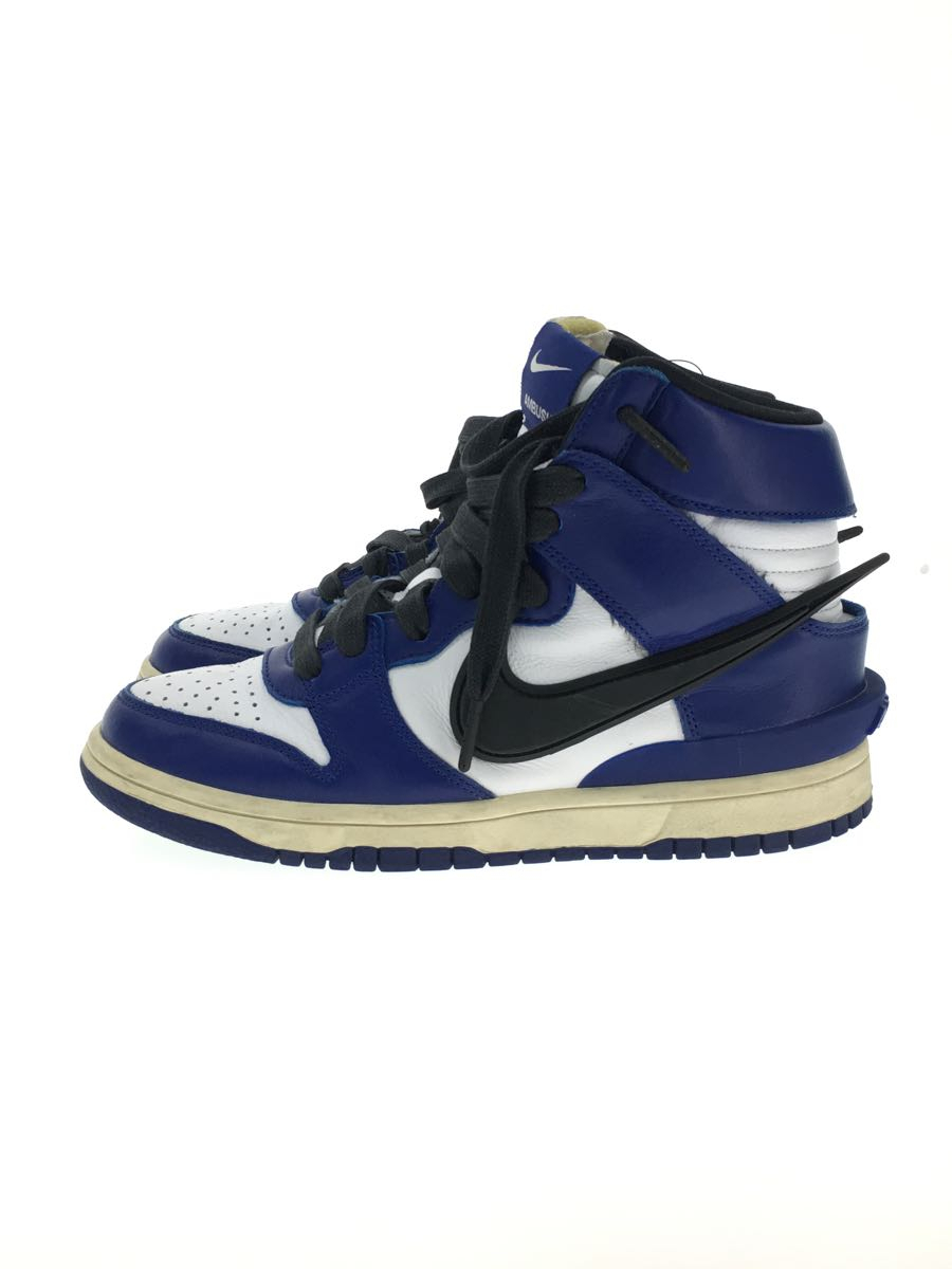 NIKE◆DUNK HI/AMBUSH_ダンク ハイ アンブッシュ/23cm/BLU