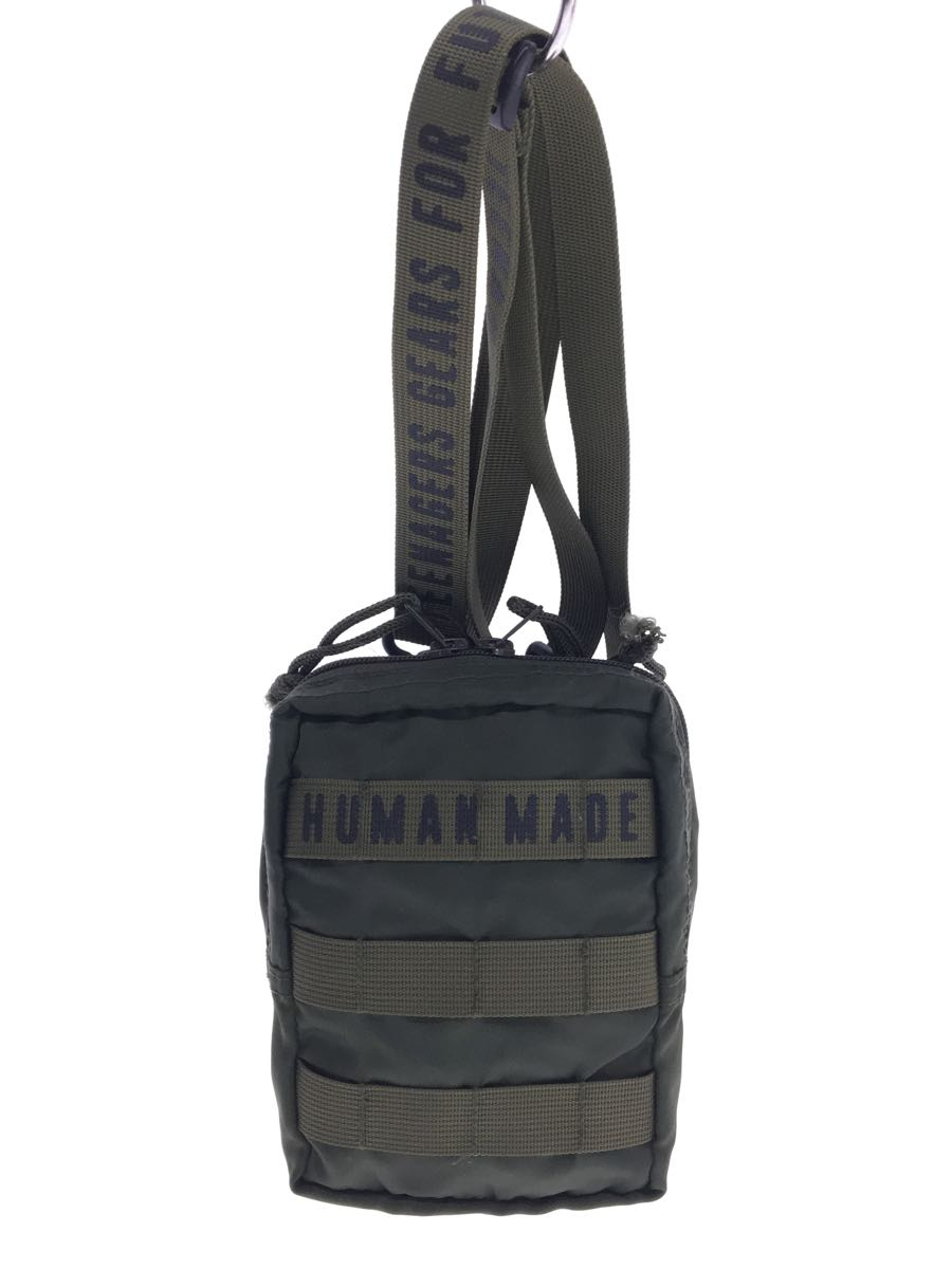 定番のお歳暮&冬ギフト HUMAN MADE◆ミリタリーポーチ/-/KHK ショルダーバッグ 定番のお歳暮&冬ギフト HUMAN MADE◆ミリタリーポーチ/-/KHK ショルダーバッグ