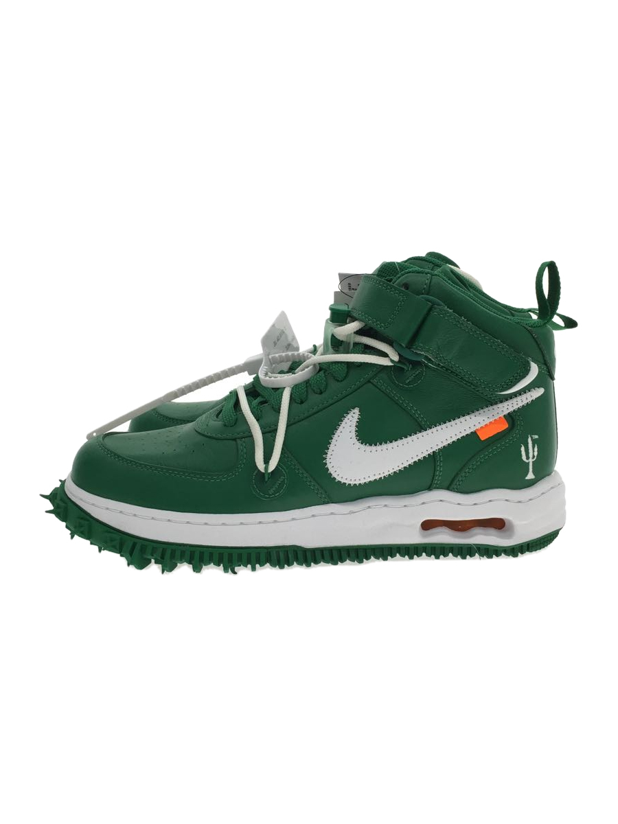 NIKE◆Air Force 1 Mid SP LTHR Pine Green/26.5cm/DR0500-300