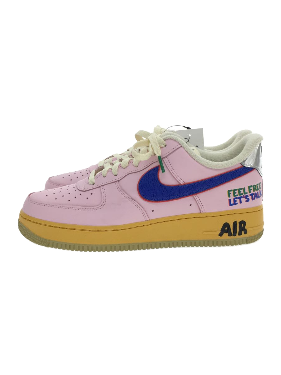 NIKE◆AIR FORCE 1 LOW 07 Feel Free、Lets Talk/28cm/PNK/DX2667-600