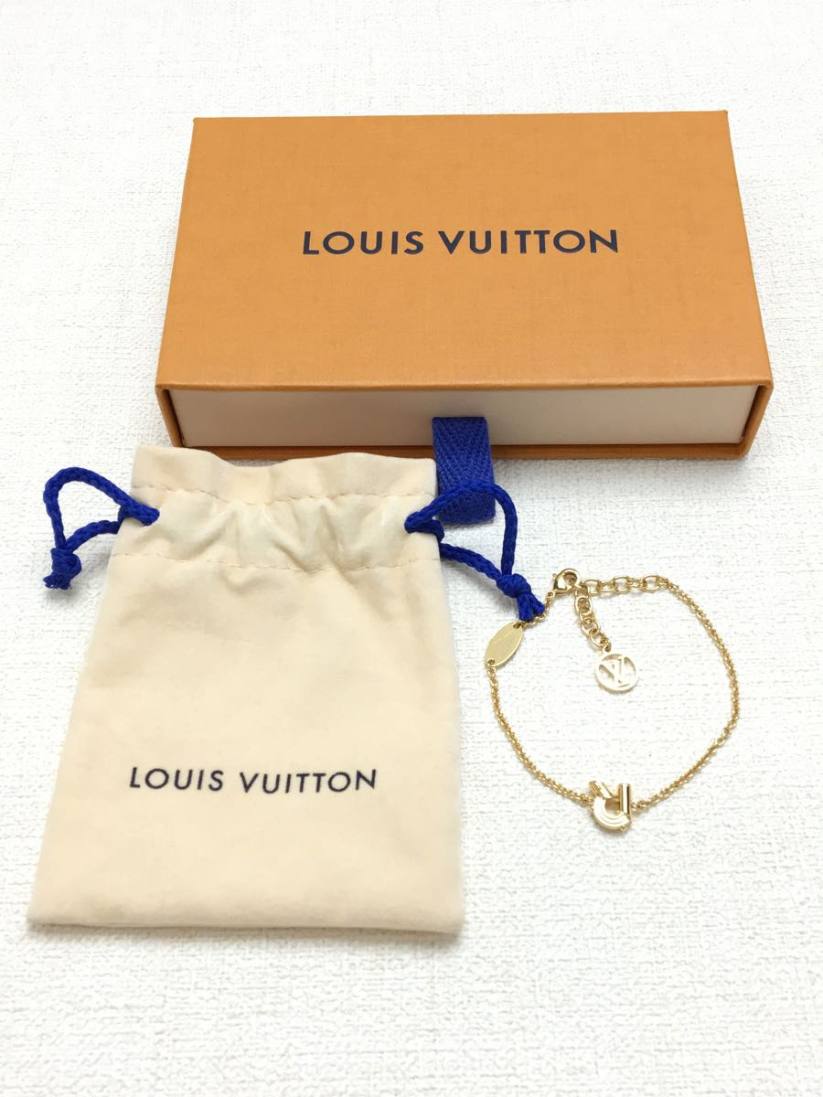 LOUIS VUITTON◆LOUIS VUITTON/ブレスレット・LV&MER_GLD/-/GLD/レディース_画像4