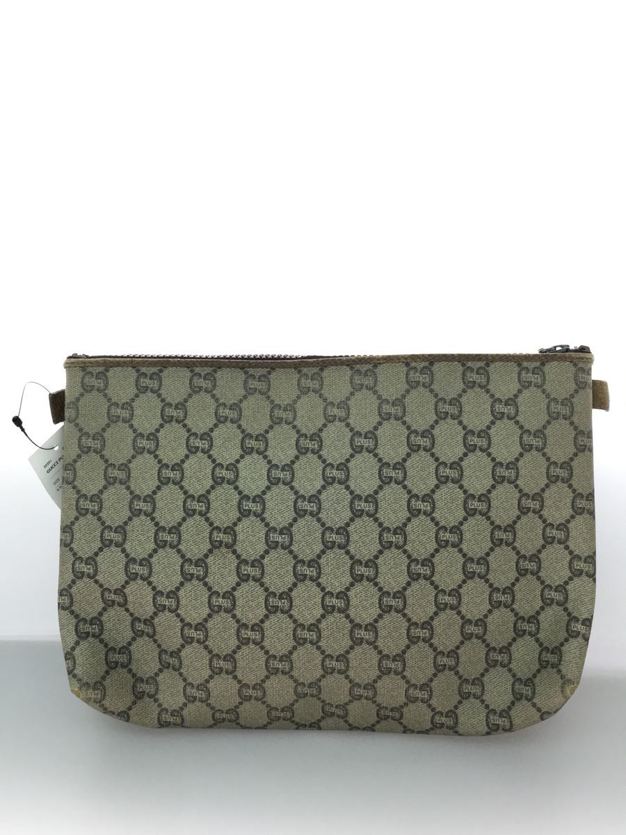 正規販売店】 GUCCI PLUS◇クラッチバッグ/-/BEG/総柄 ポシェット