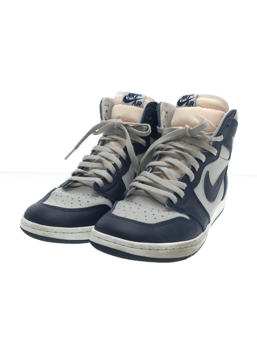 NIKE◆AIR JORDAN 1 HIGH 85_エア ジョーダン 1 ハイ 85/27.5cm/NVY_画像2