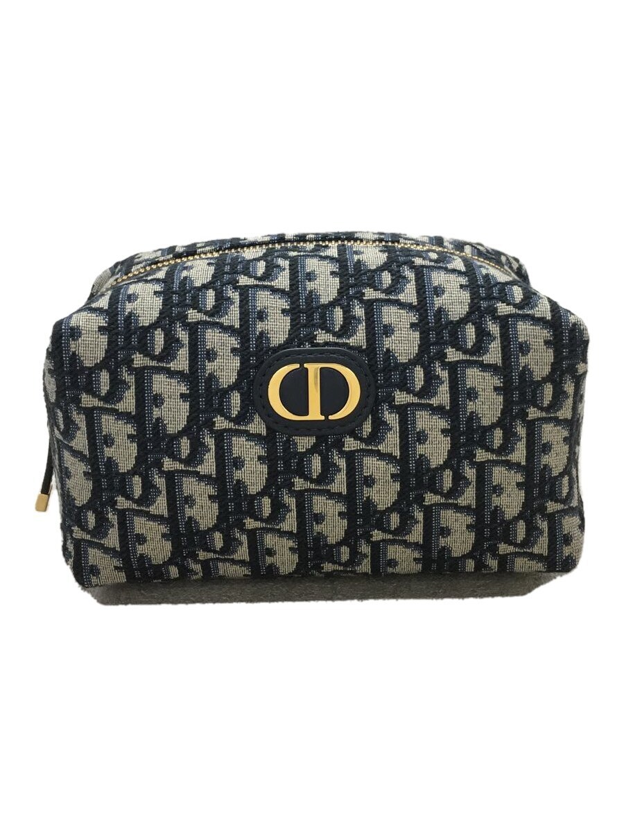 Christian Dior◆30 MONTAIGNE VENUS/ポーチ/キャンバス/NVY/オブリーク/S2146UTZQレディースバッグ