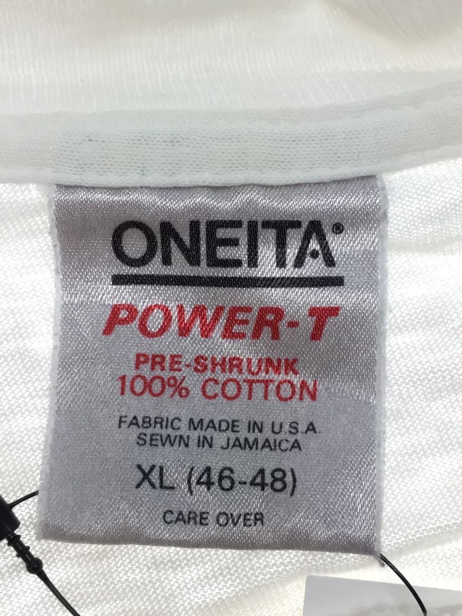 ONEITA◆90s/Davidson gallerie/Tシャツ/XL/コットン/WHT_画像3