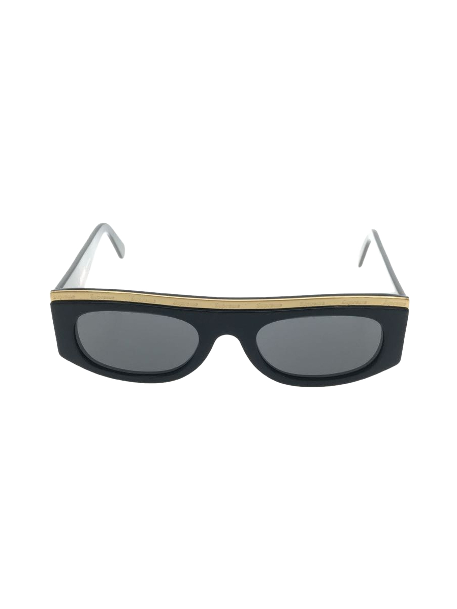 Supreme◆goldtop sunglasses/サングラス/ゴールド/ブラック/メンズ