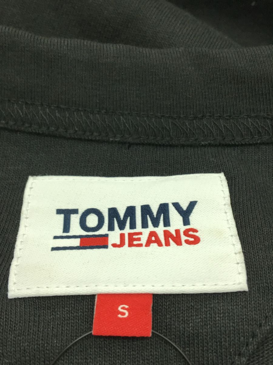 TOMMY JEANS◆カットソー/S/コットン/BLK_画像3