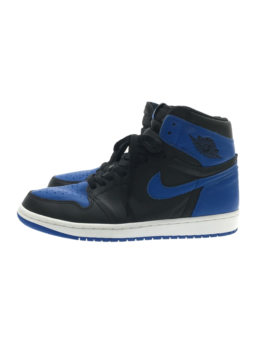 NIKE◆AIR JORDAN 1 RETRO HIGH OG/エアジョーダン1レトロハイ/ブラック/27.5cm/BLK_画像1