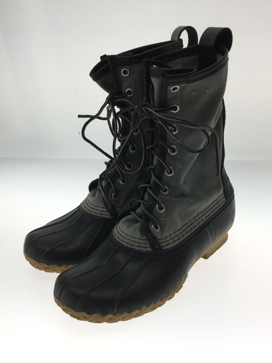 L.L.Bean* rain boots /US6/GRY/ canvas /270247