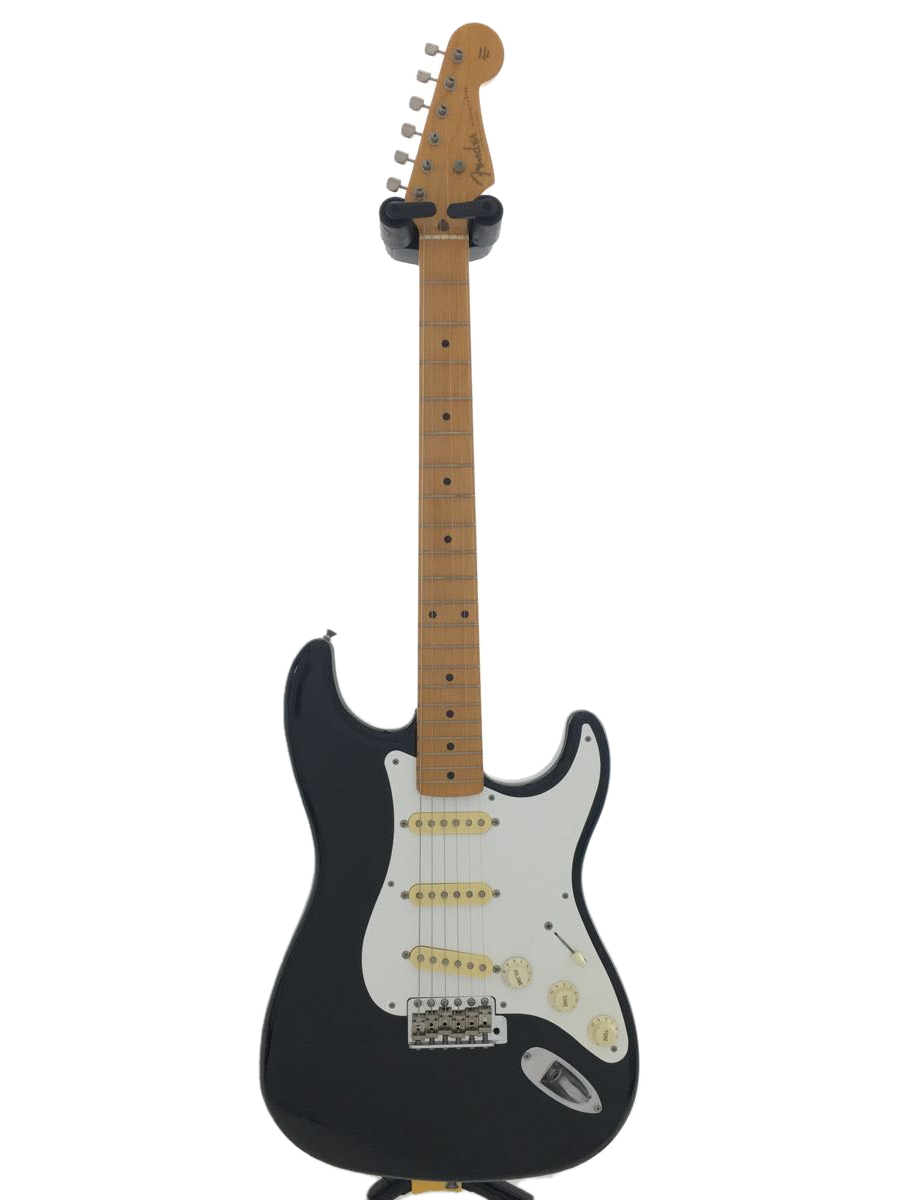 Fender Japan◆ST54-55/BLK/1989/丸ストリングガイド/MADE IN JAPAN/ソフトケース付