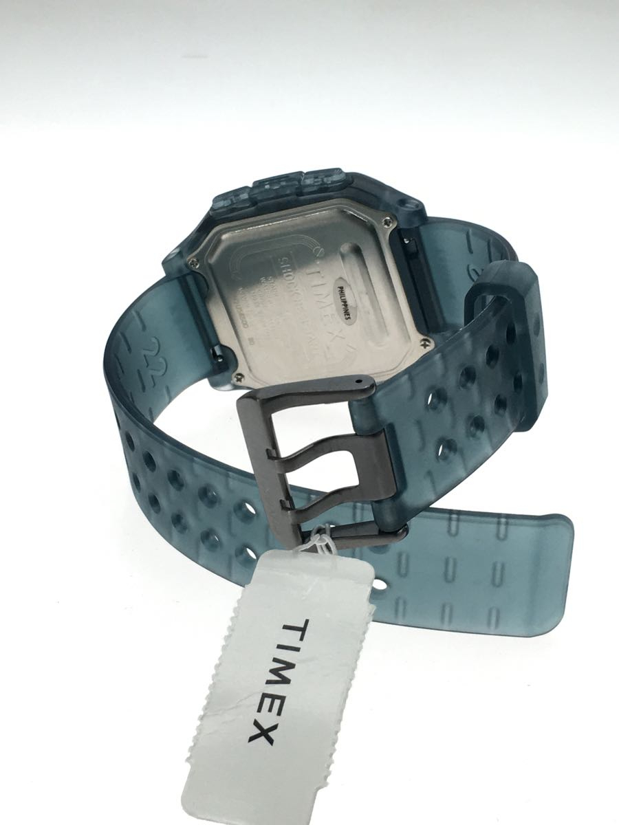 TIMEX◆クォーツ腕時計/デジタル/ラバー/GRY/NVY/TW2U56500VK/COMMAND URBAN