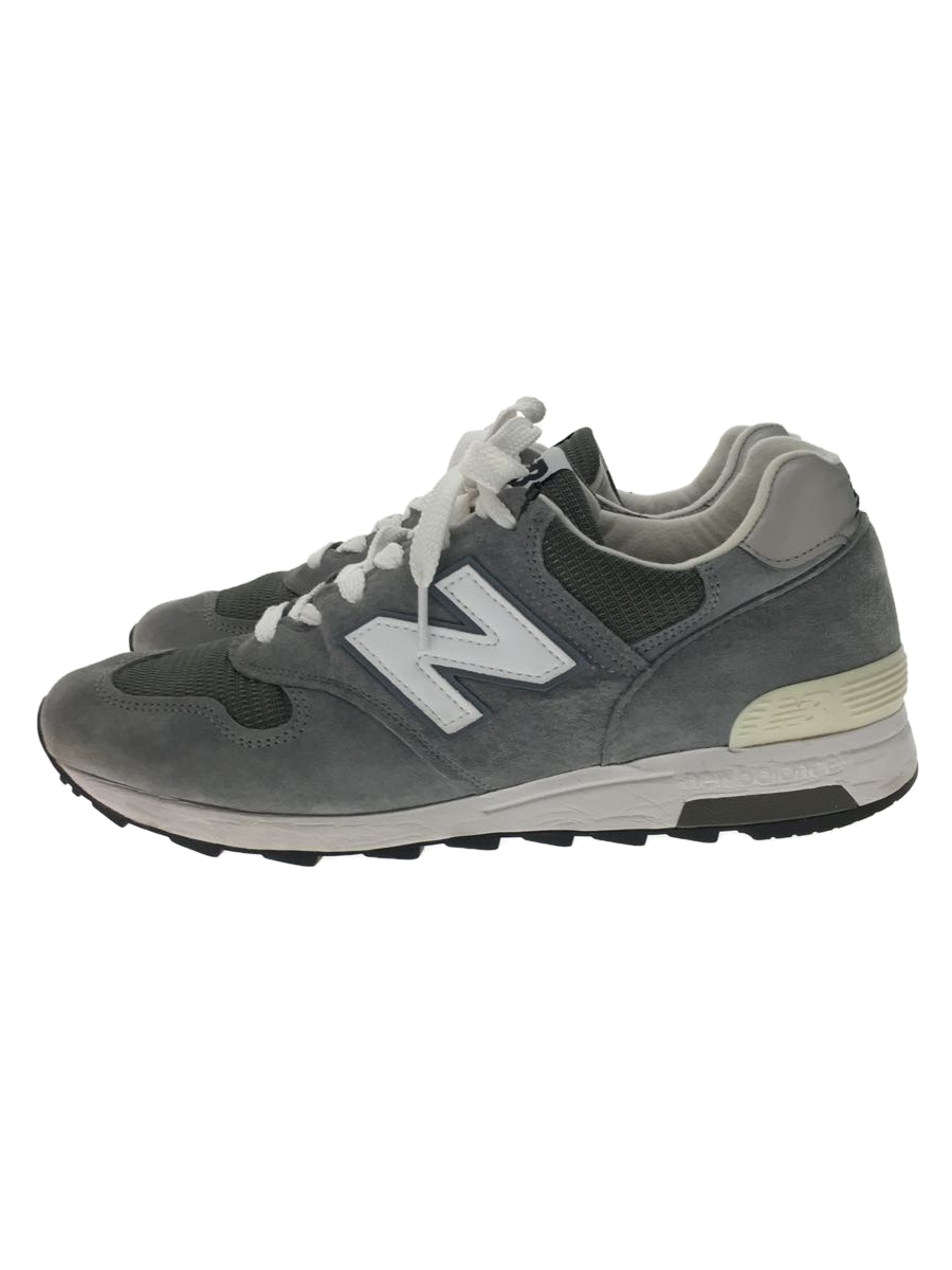 NEW BALANCE◆ローカットスニーカー/27.5cm/GRY/スウェード/M1400GJ