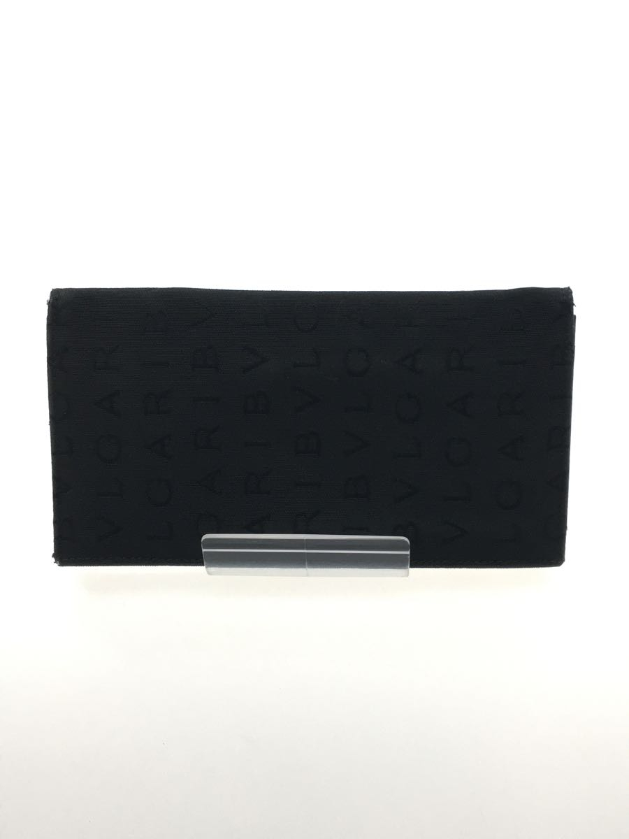 日本未入荷 BVLGARI◇2つ折り財布/-/BLK/メンズ 二つ折り財布(小銭