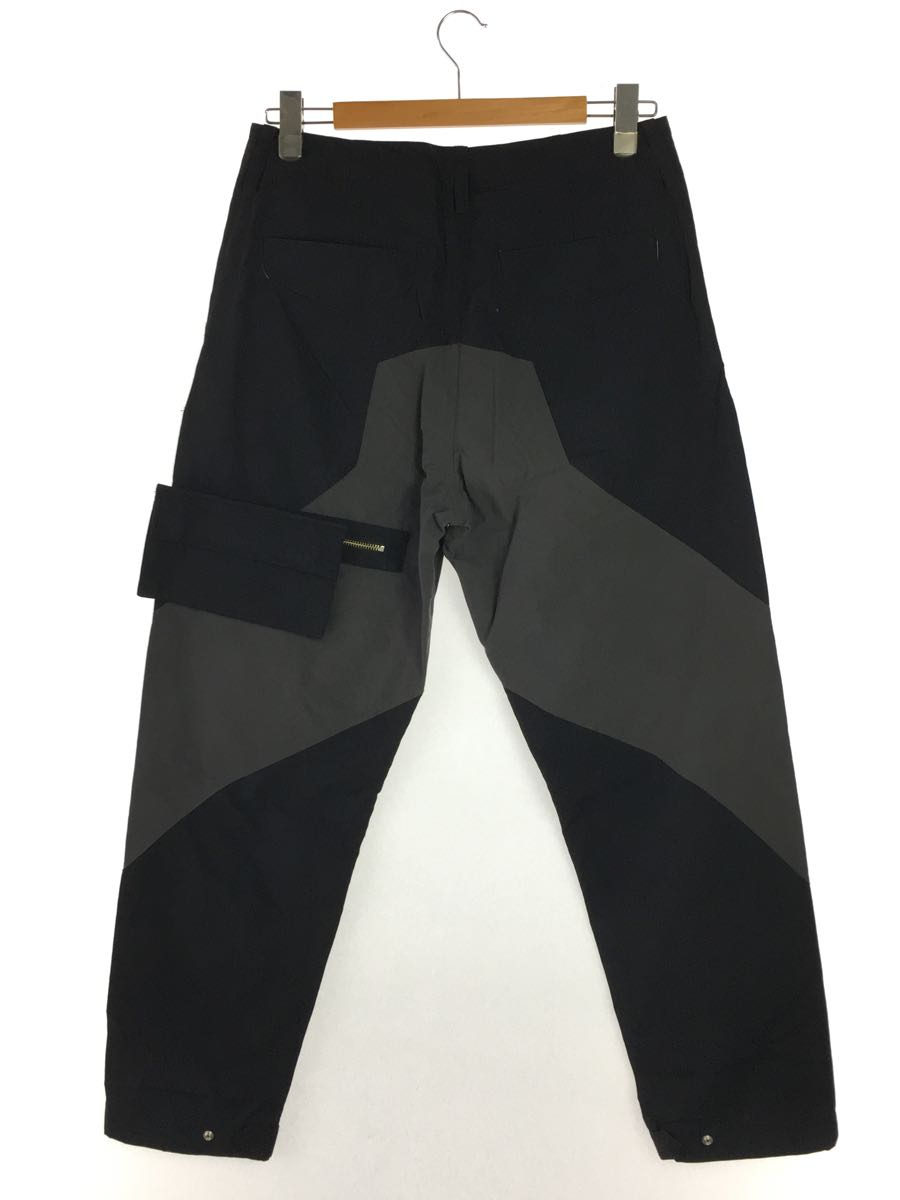 PHINGERIN◆23SS/Moving Diagonal Pants/ストレートパンツ/M/ブラック/PD-231-BT-021_画像2