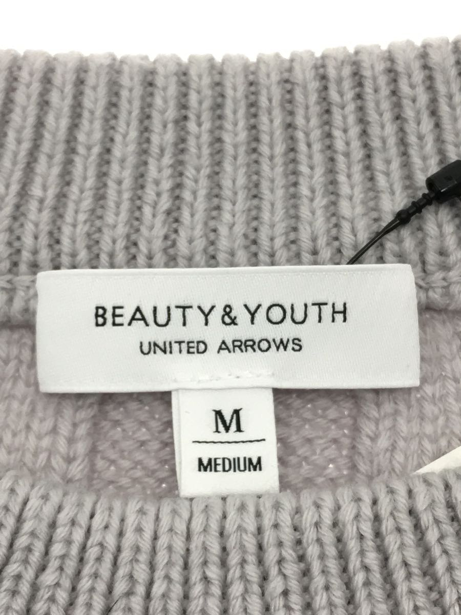 BEAUTY&YOUTH UNITED ARROWS◆セーター(厚手)/M/アクリル/無地/1213-106-3665_画像3