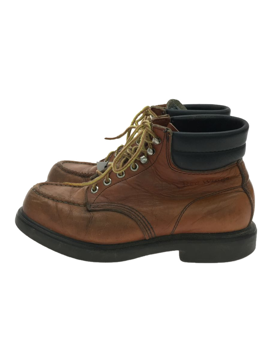RED WING◆レースアップブーツ/US7/BRW/レザー