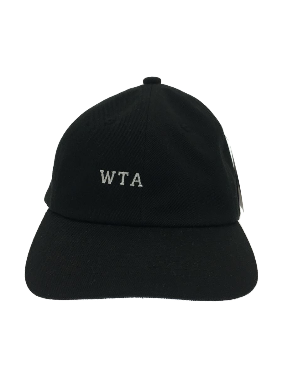 WTAPS◆キャップ/FREE/コットン/BLK/メンズ/231HCDT-HT05