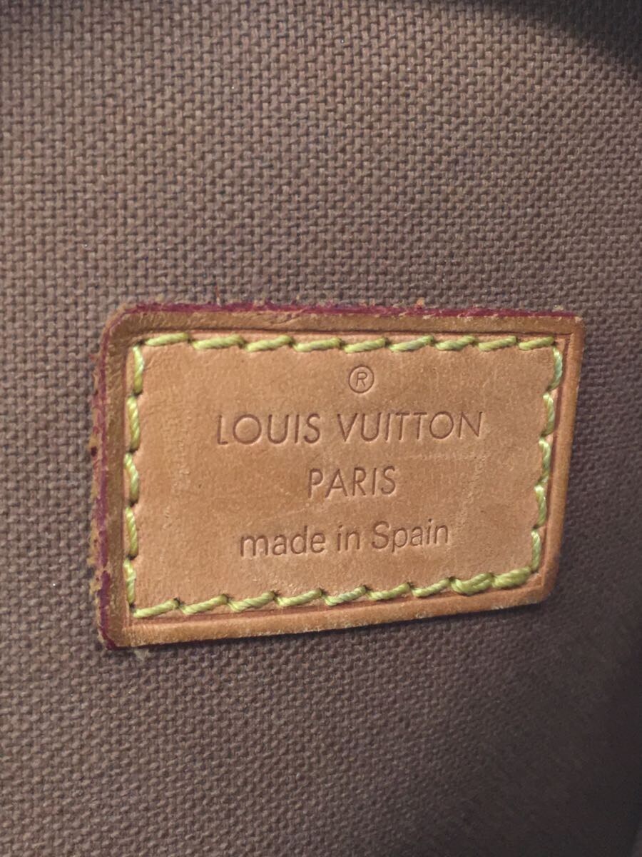 LOUIS VUITTON* pochette * gun ju_ monogram _BRW/PVC/ Brown / tea color / body bag / shoulder 