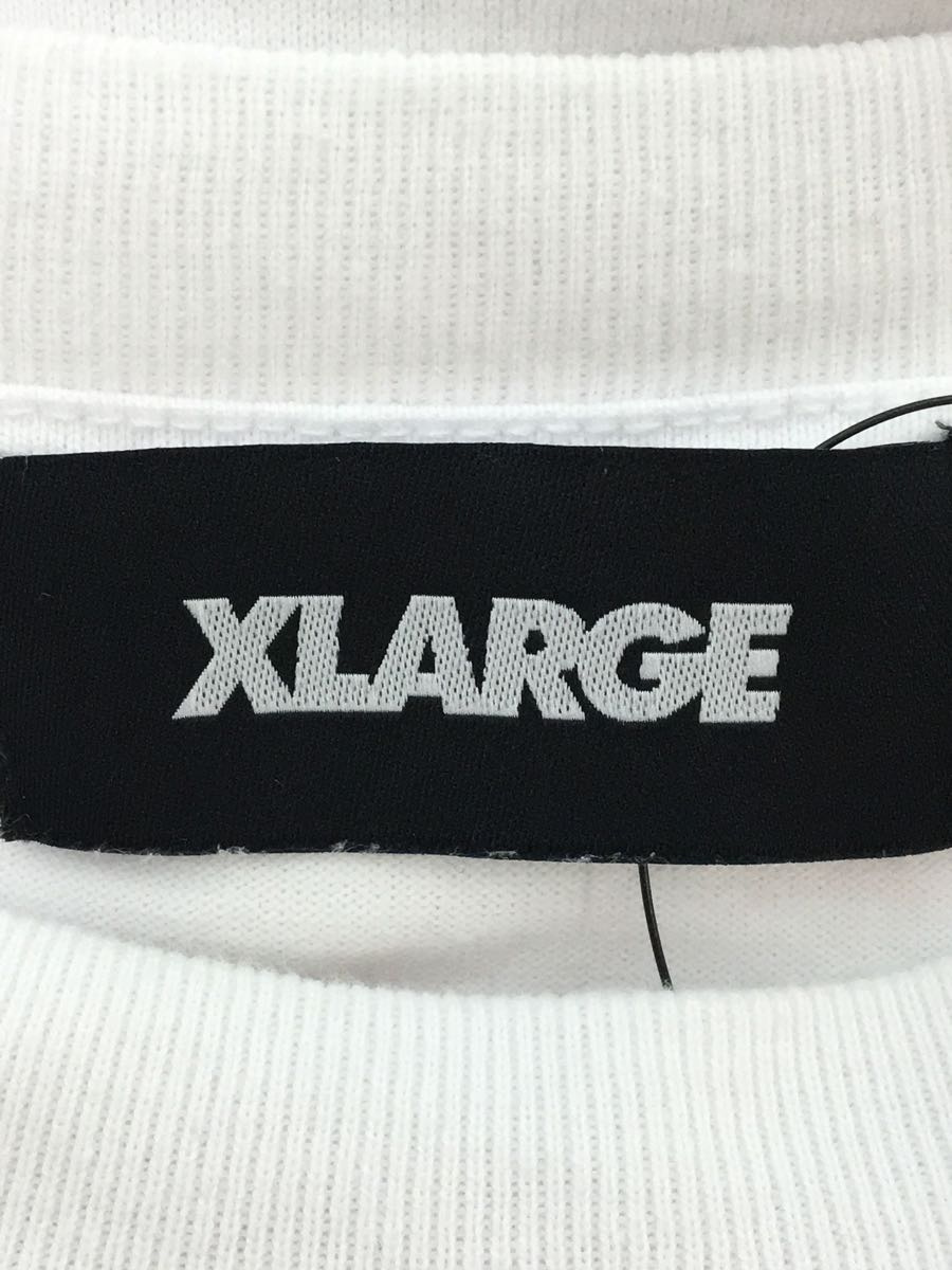 X-LARGE◆Tシャツ/M/コットン/WHT/プリント/101222011054_画像3