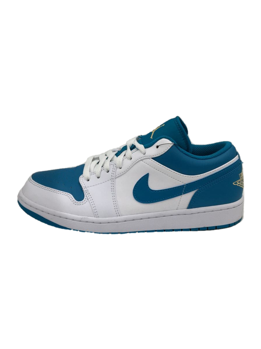 NIKE◆AIR JORDAN 1 LOW/ローカットスニーカー/27cm/青/553558-174_画像1