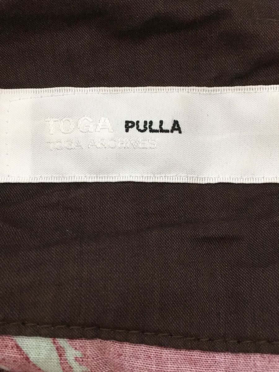 TOGA PULLA◆17SS/アロハシャツ/半袖シャツ/42/レーヨン/BRD/総柄/TP71-FJ510_画像3