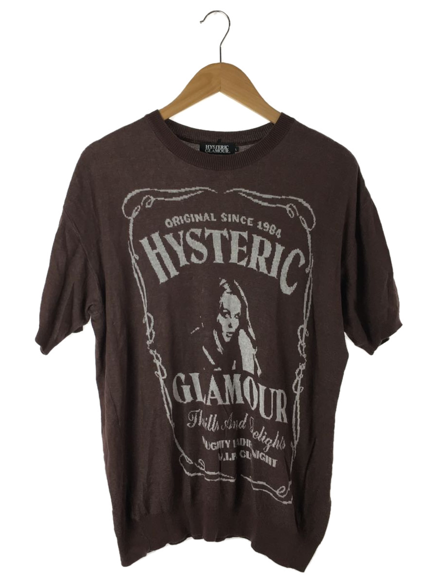 史上最も激安 HYSTERIC GLAMOUR◆カットソー/L/コットン/BRW/02201NS08/WHISKY/ジャガードプルオーバー Lサイズ 史上最も激安 HYSTERIC GLAMOUR◆カットソー/L/コットン/BRW/02201NS08/WHISKY/ジャガードプルオーバー Lサイズ