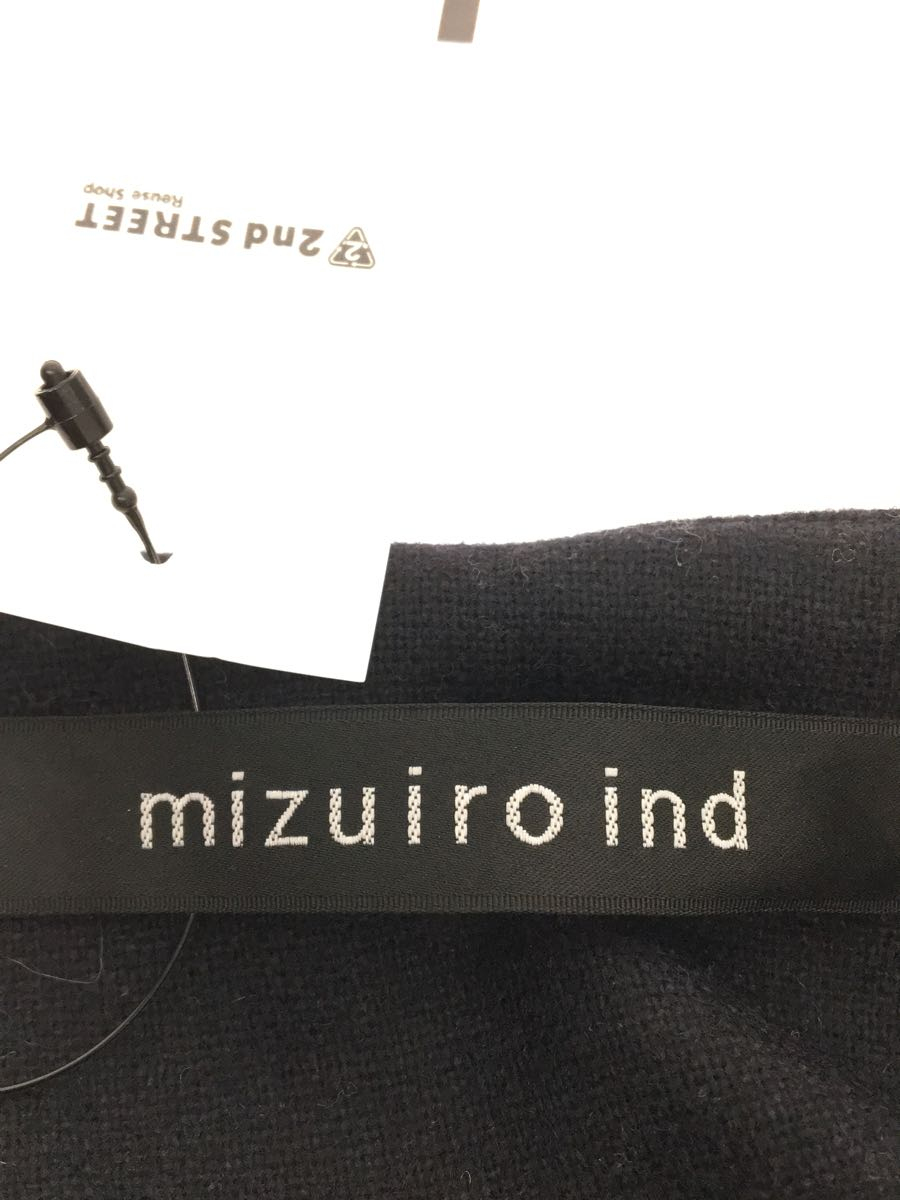 mizuiro ind 21年/カシミヤ混ウールサロペット/フロント若干汚れ有り