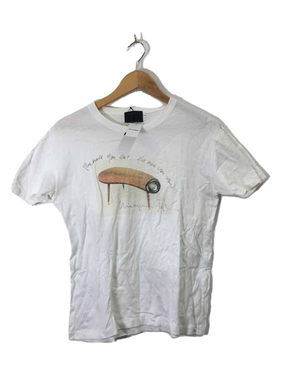 Yohji Yamamoto D’URBAN A.A.R◆00s/Tシャツ/FREE/コットン/WHT_画像1