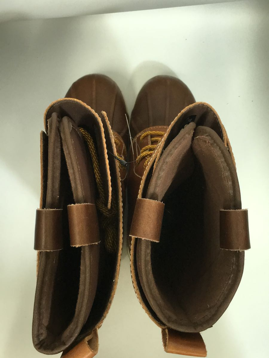 L.L.Bean◆レースアップブーツ/US9/BRW/レザー/290707_画像3