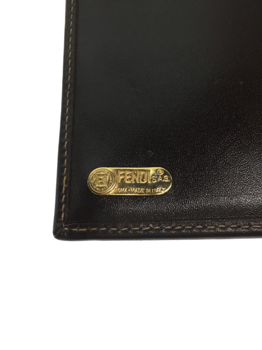 FENDI◇ズッカ柄/手帳カバー/キャンバス/BRW/総柄 FENDI◇ズッカ柄/手帳カバー/キャンバス/BRW/総柄