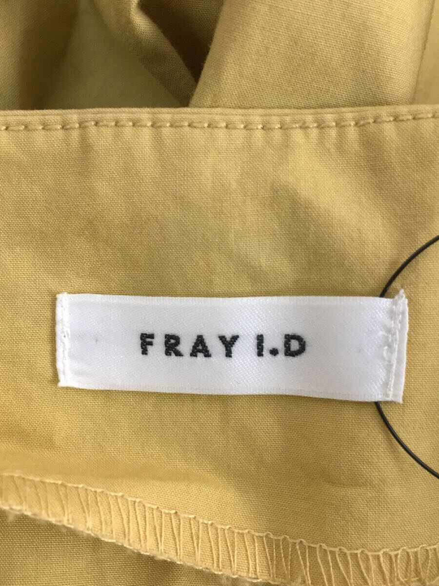 FRAY I.D◆半袖ワンピース/O/コットン/YLW/fwf0154576_画像3