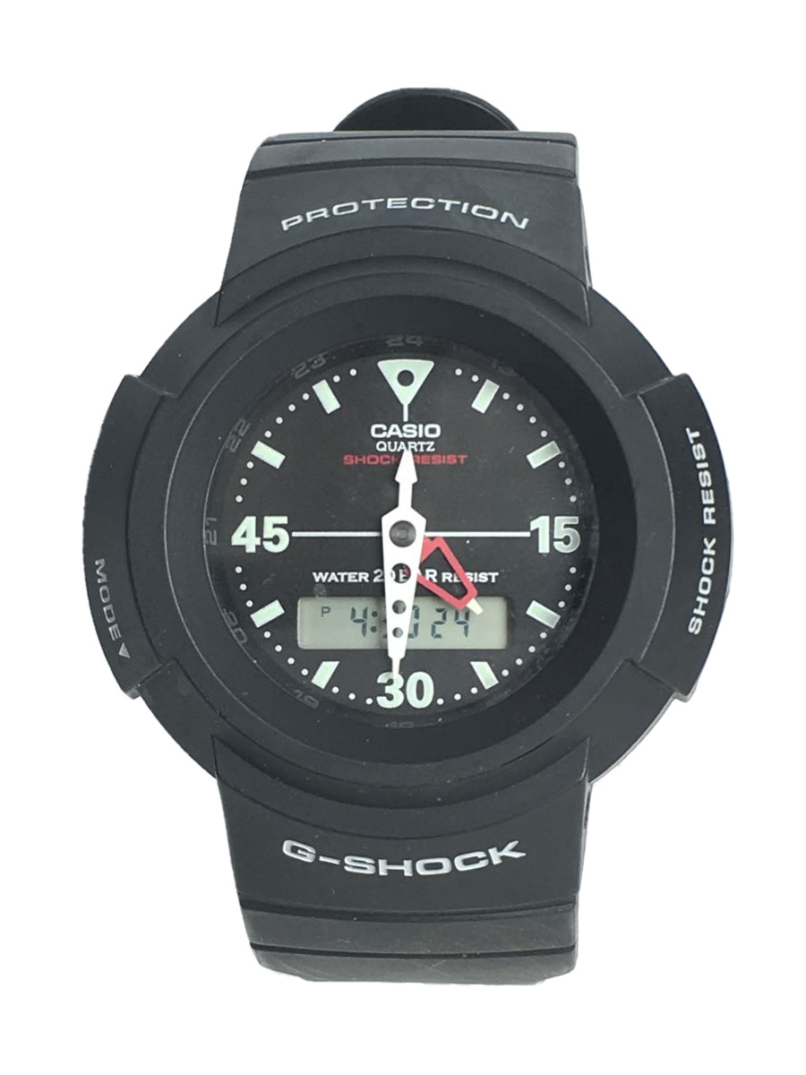 CASIO◆クォーツ腕時計_G-SHOCK/アナログ/AW-500E-1EJF/カシオ_画像1