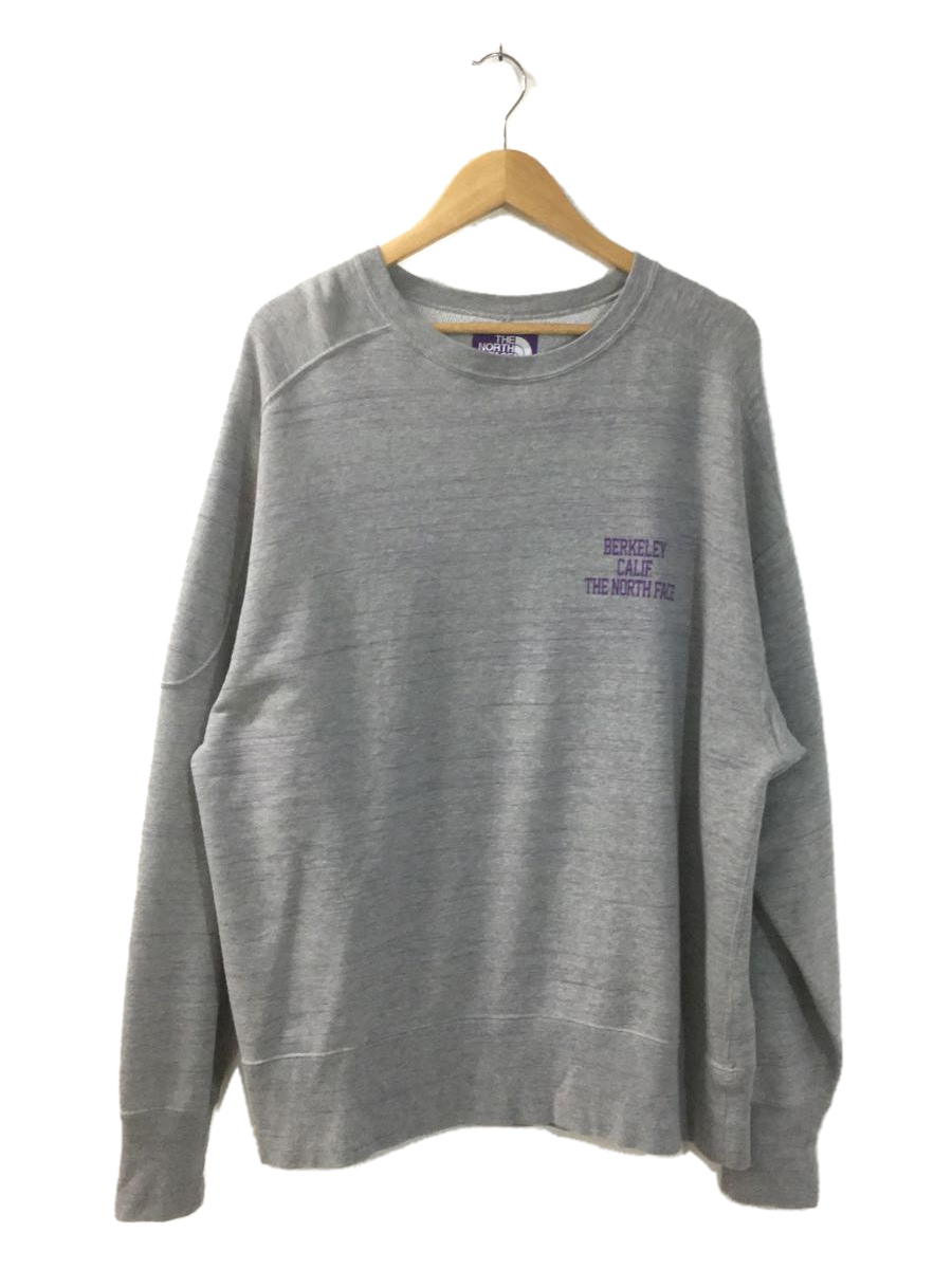 超可爱の THE NORTH FACE◇スウェット/L/コットン/グレー/NT6250N L