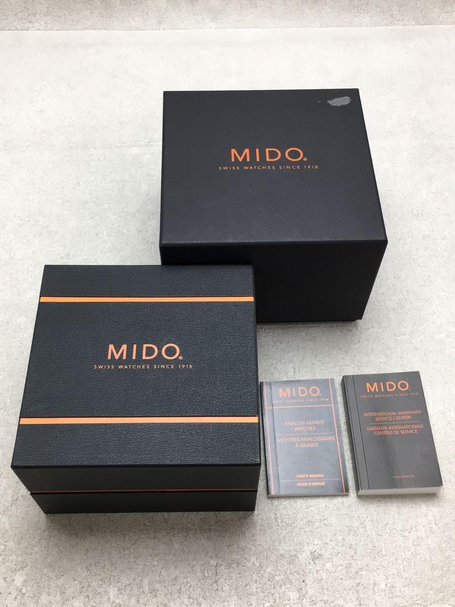 メーカー再生品】 MIDO◇クォーツ腕時計/アナログ/M013410A その他