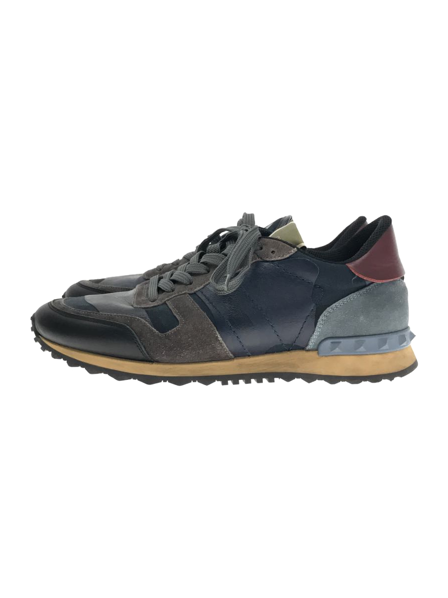 男性に人気! VALENTINO GARAVANI◇ローカットスニーカー/42/BLK/H723