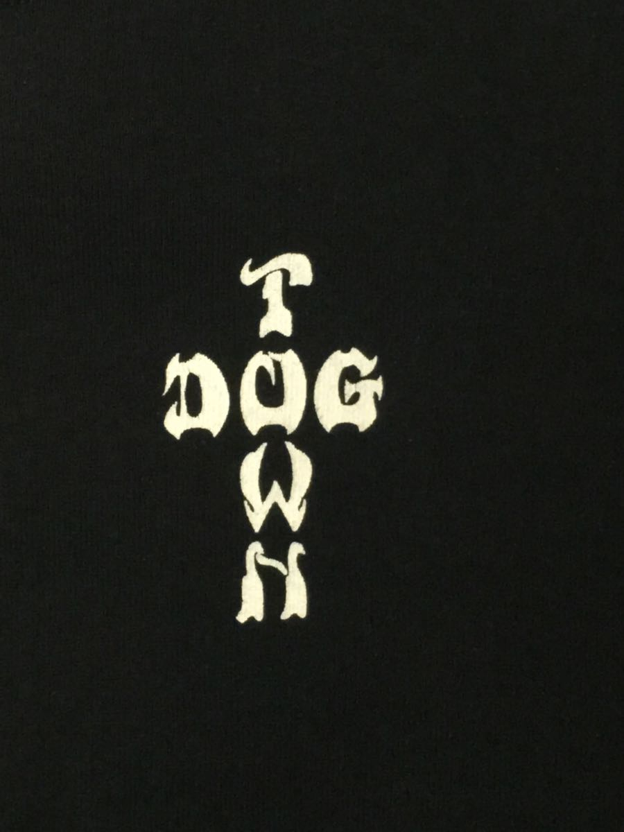DOG TOWN◆Vintage/90s/USA製/スウェット/SIZE:L/ブラック/両面プリント/龍/ドラゴン_画像7