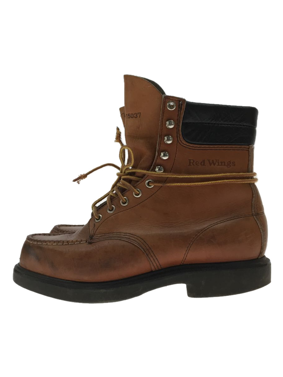 RED WING◆レースアップブーツ/US8/BRW/レザー/15037