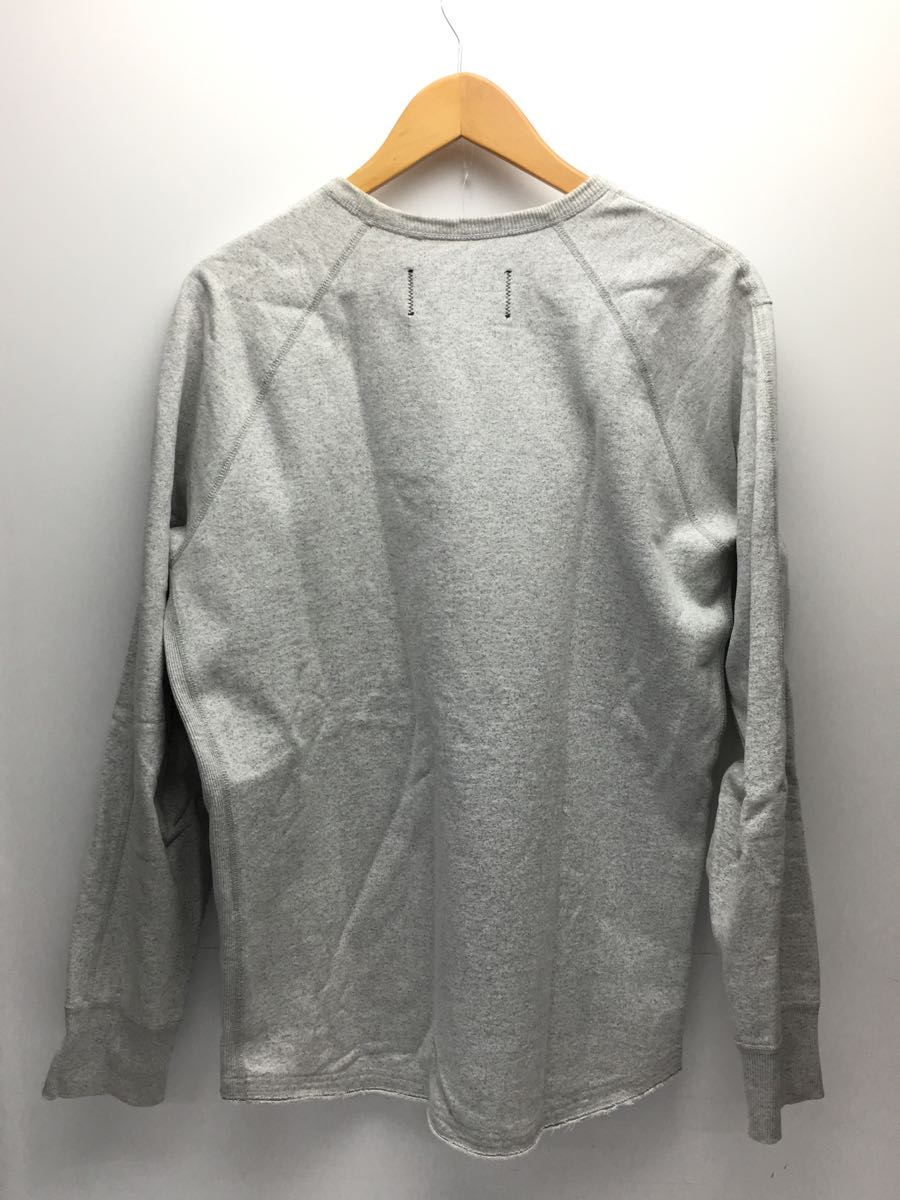 REIGNING CHAMP◆スウェット/L/コットン/GRY/レイニングチャンプ_画像2