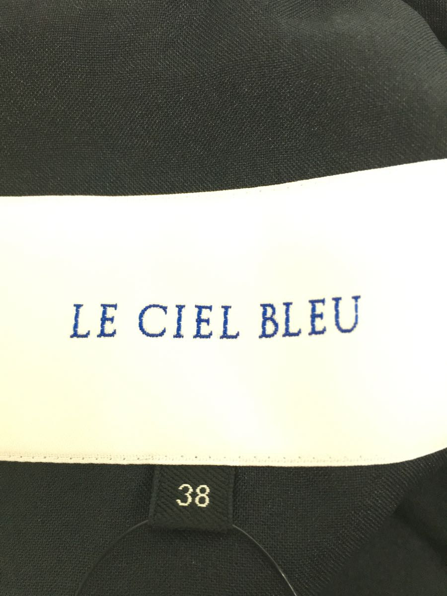 LE CIEL BLEU◆ノースリーブワンピース/38/ポリエステル/BLK/15A65016_画像3