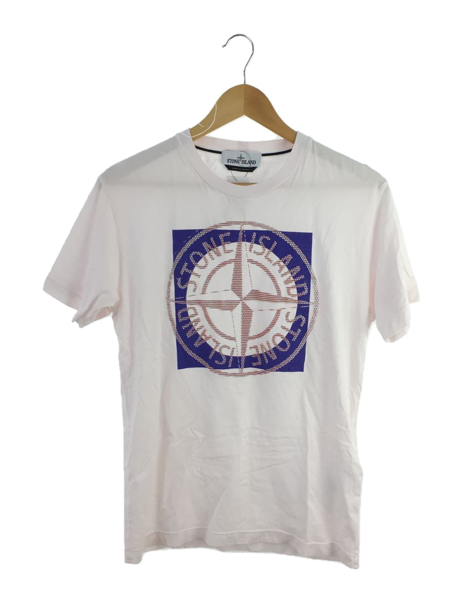 高い品質 STONE ISLAND◇Tシャツ/S/コットン/WHT/76152NS93/半袖