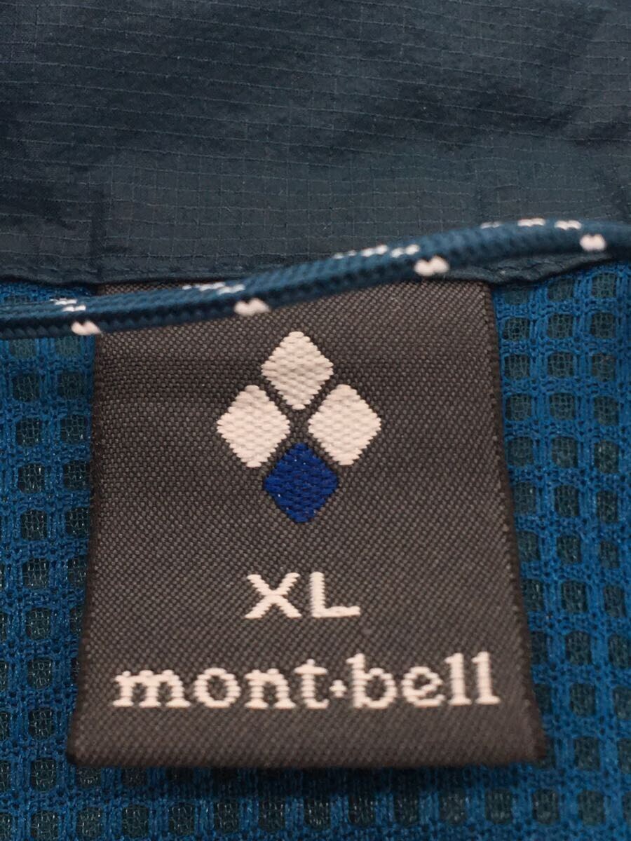 mont-bell◆ナイロンジャケット/XL/ナイロン/BLU/無地/1106686_画像3