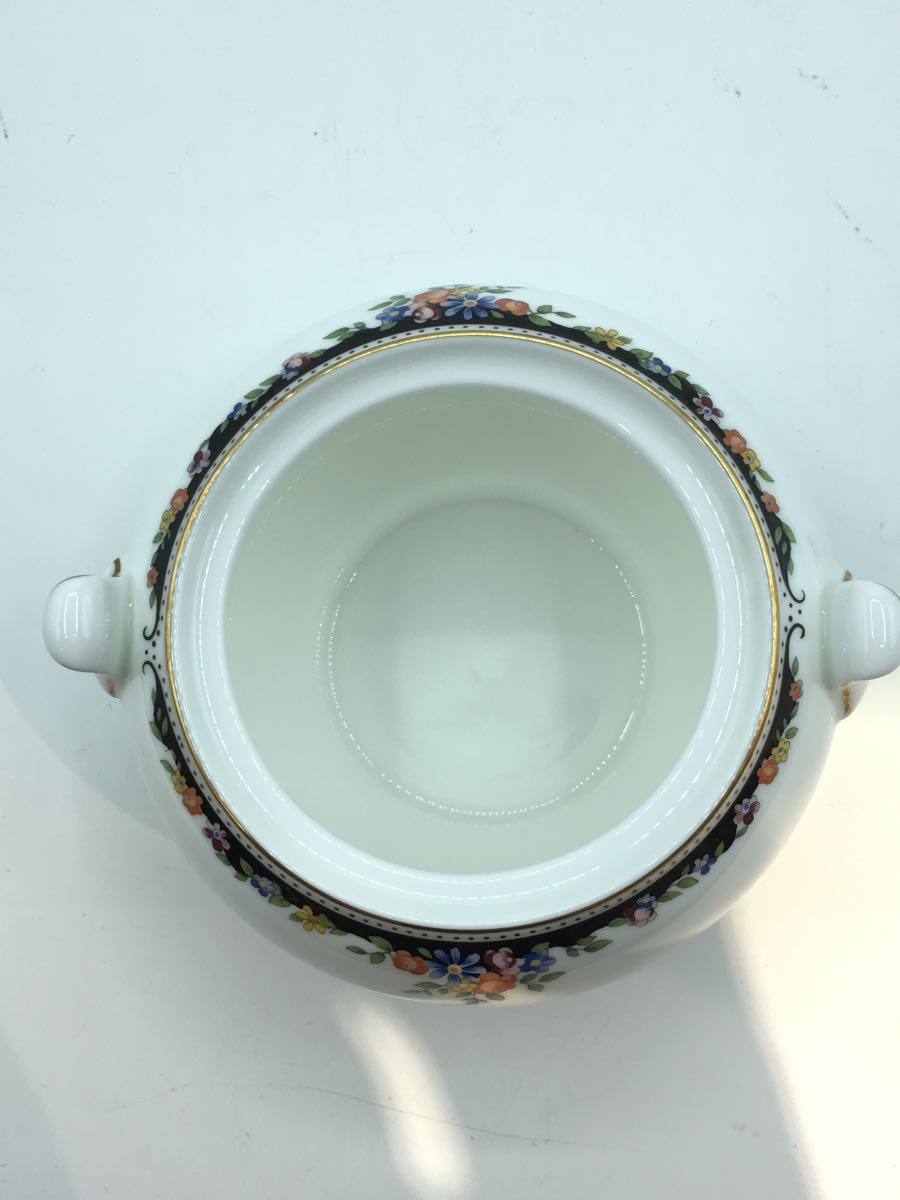 WEDGWOOD◆OSBORNE/シュガーポット/WHT_画像2