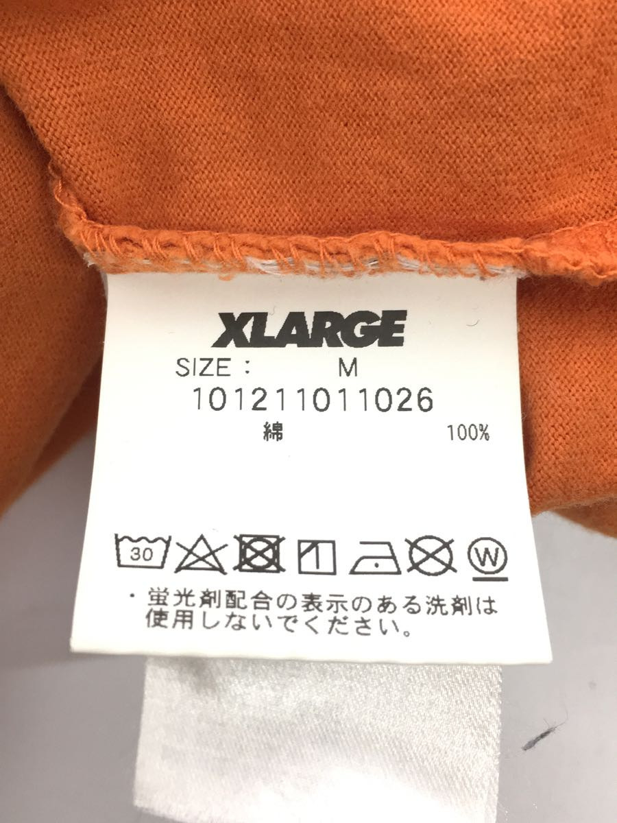 X-LARGE◆長袖Tシャツ/M/コットン/ORN/プリント/101211011026_画像4