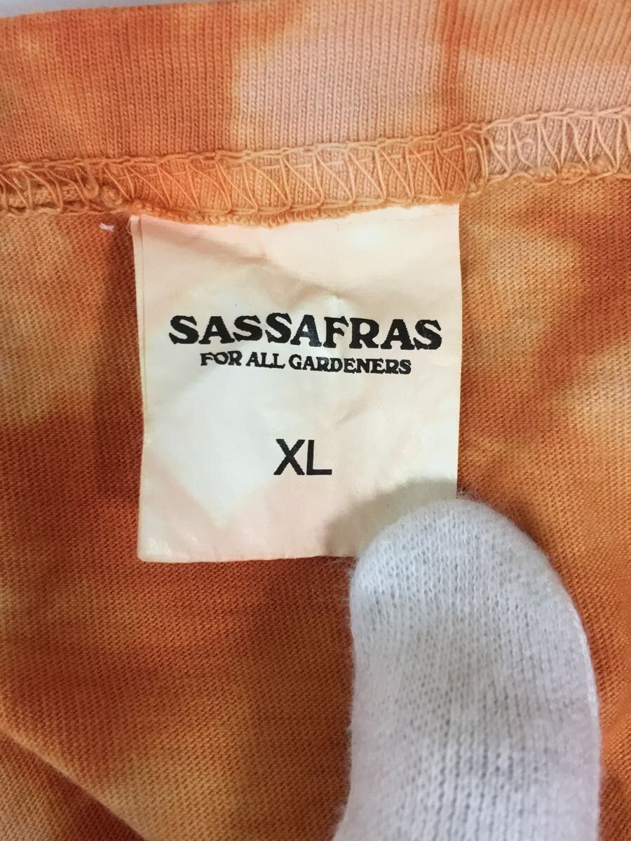 SASSAFRAS◆Tシャツ/XL/コットン/ORN/総柄_画像4