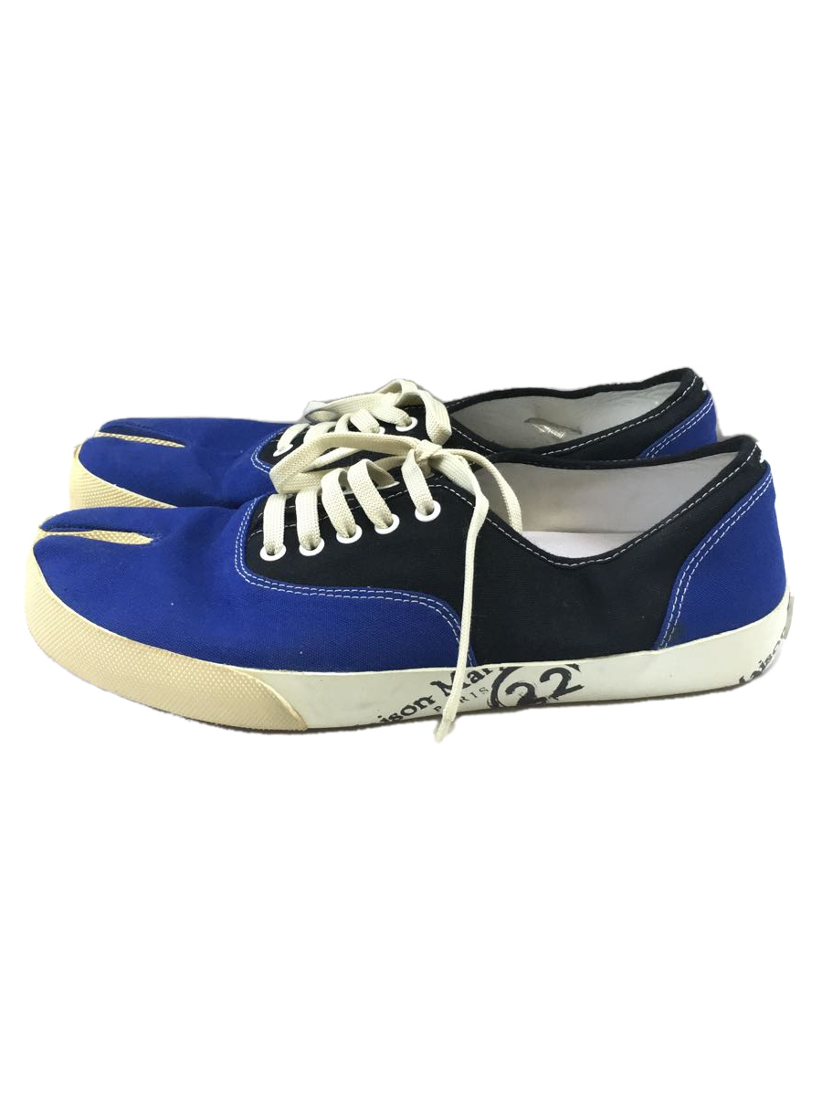 代引可】 Maison Margiela◇ローカットスニーカー/42/BLU/キャンバス