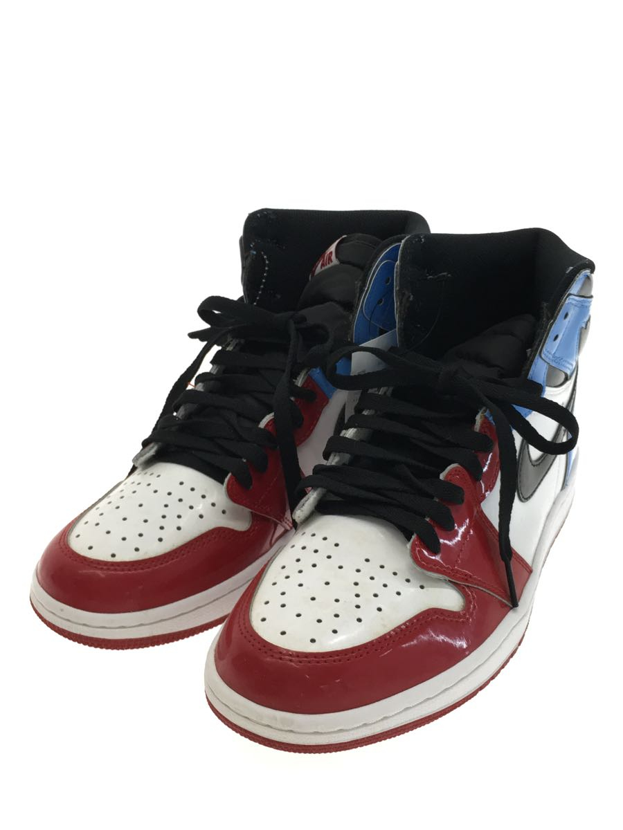 NIKE◆AIR JORDAN 1 RETRO HIGH OG FEARLESS//ホワイト/CK5666-100/27cm/WH_画像2