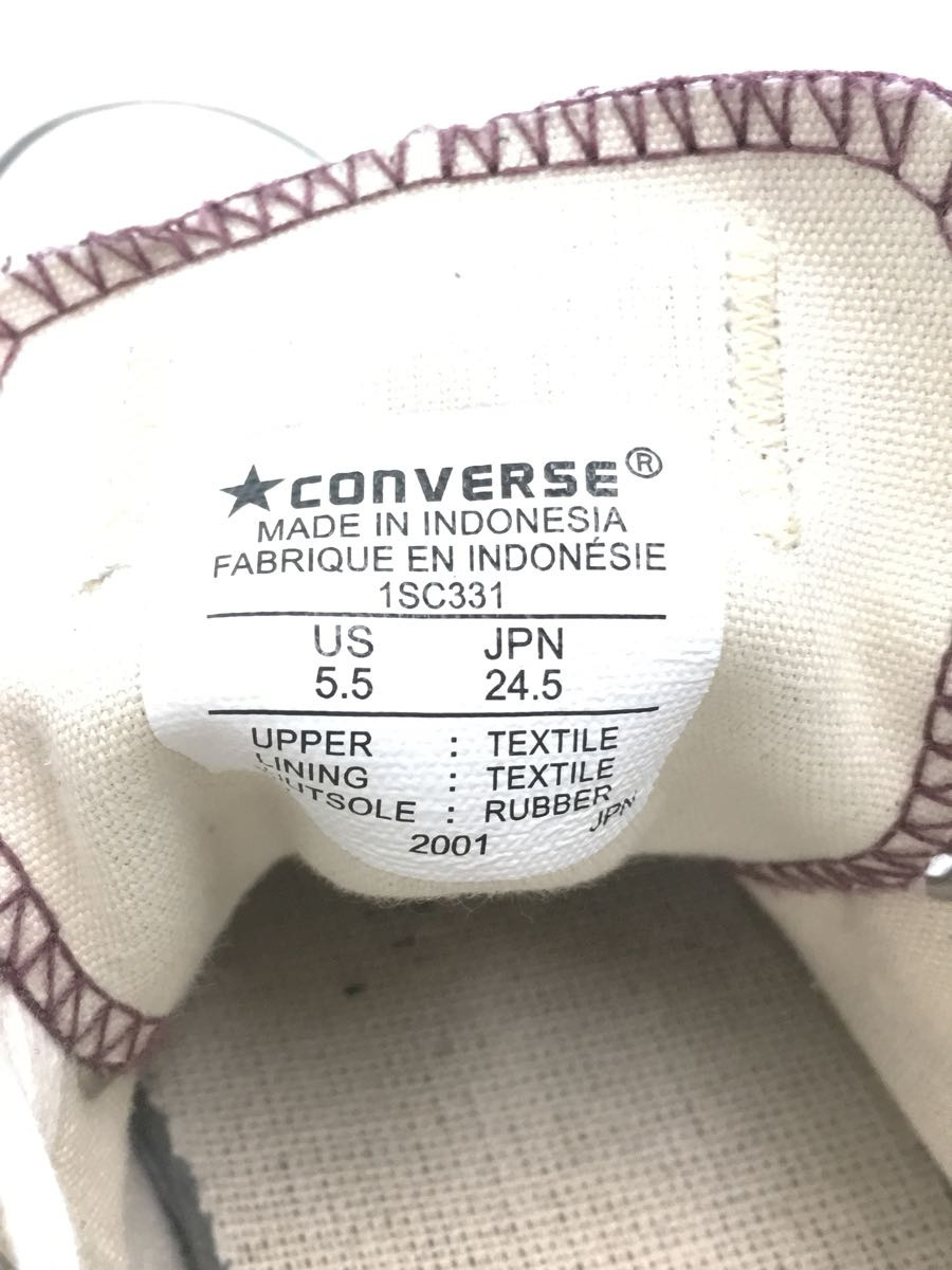 CONVERSE◆U.S. ORIGINATOR/ローカットスニーカー/24.5cm/PUP/キャンバス/1SC331_画像5