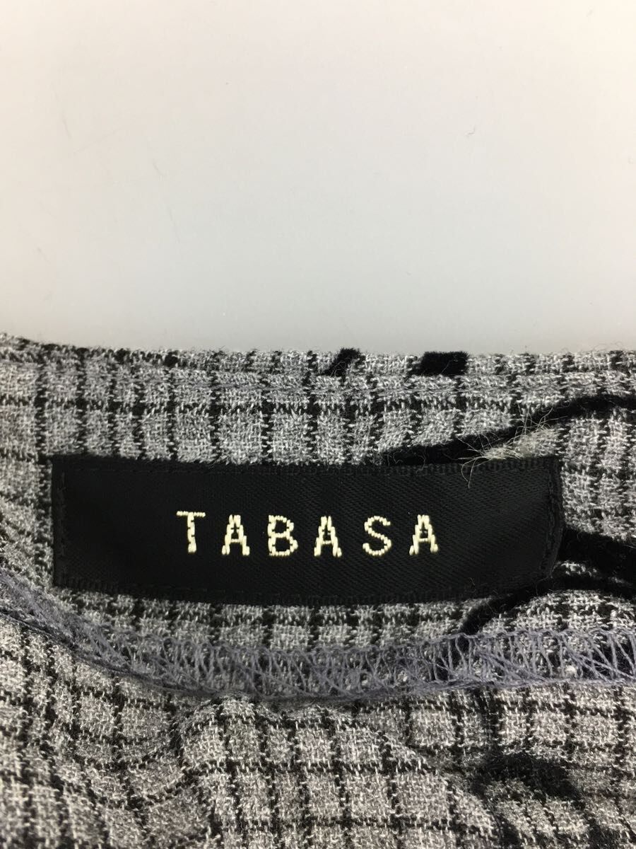 好きに TABASA◇レーヨンウールガーゼチェックフロッキープリント