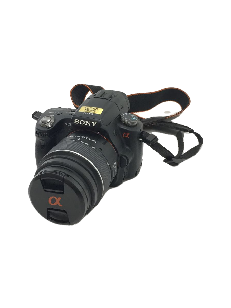 SONY◆デジタル一眼カメラ α33 SLT-A33Y ダブルズームレンズキット